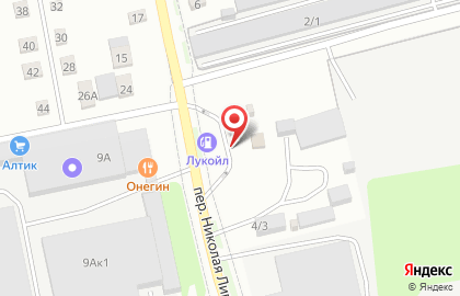 Лукойл в Барнауле на карте