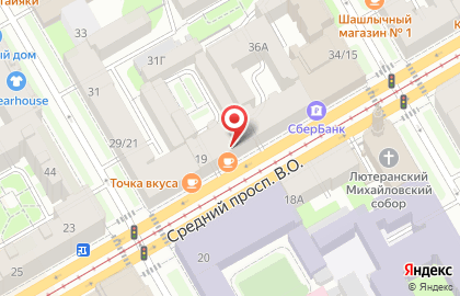 Компания Союз Арбитражных управляющих Правильный Выбор на Среднем В.О. проспекте, 19 на карте