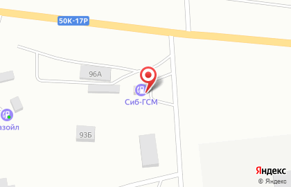 Сиб-ГСМ на Октябрьской улице на карте