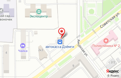 Рыжий кот в Комсомольске-на-Амуре на карте