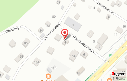 Автостоянка на Новгородской, 2 на карте