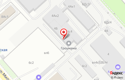 Автосервис Турбочип на улице Милашенкова на карте