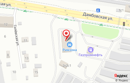СТО Белый Сервис на Дамбовской улице на карте