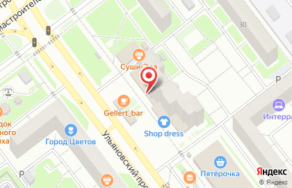 АКБ Энергобанк на Ульяновском проспекте на карте