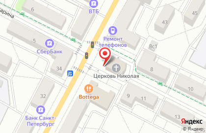 Церковь святого Николая на карте
