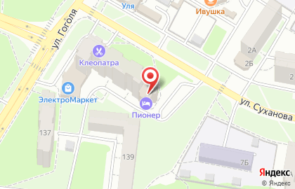 Косметический салон Абия на улице Гоголя на карте