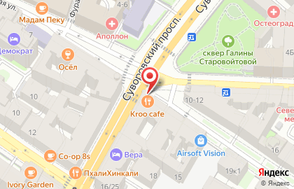 Гласстулс на карте