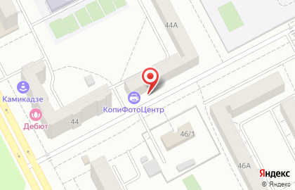 Торгово-сервисная компания Кузбасс-Принт на бульваре Строителей на карте