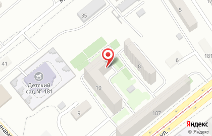 Парикмахерский салон Мечта в Заводском районе на карте