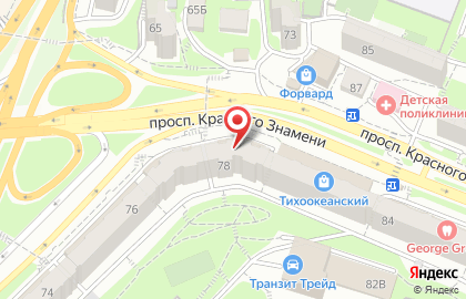 Салон красоты Solange на проспекте Красного Знамени на карте