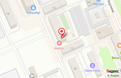 Россыпи, г. Березовский на карте