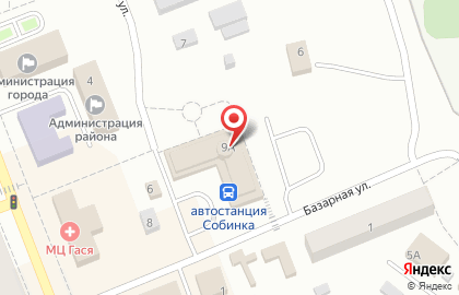Служба заказа такси Собинка Москва на карте