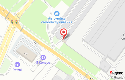 Шиномонтажная мастерская в Первомайском районе на карте