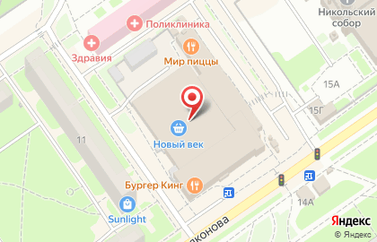 Салон красоты Ивушка на улице Дьяконова на карте