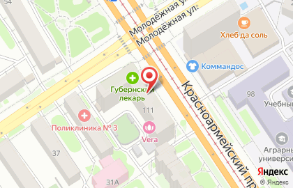 Магазин Белорусские продукты на Красноармейском проспекте на карте