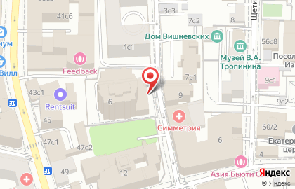 Администрация Краснодарского края при Правительстве РФ представительство на карте