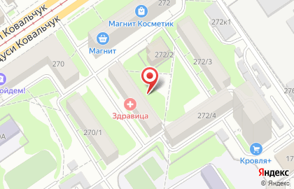 Администрация Заельцовского района на карте