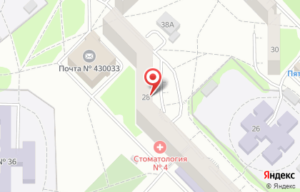 Мордовская республиканская стоматологическая поликлиника на Гожувской улице на карте