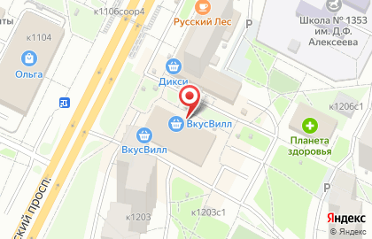 Магазин разливного пива в Москве на карте