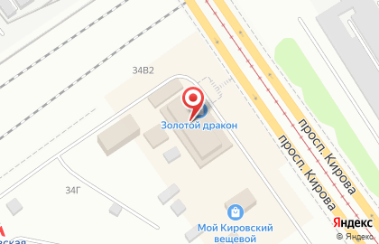 Финка на проспекте Кирова на карте