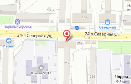 Банкомат ОТП банк на 24-ой Северной улице на карте