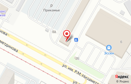 Автостоянка Прикамье на карте