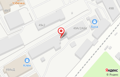 Торгово-производственная компания в Железнодорожном районе на карте