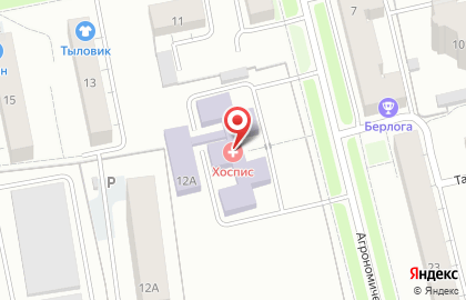 Областная детская клиническая больница в Екатеринбурге на карте