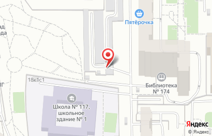 Гаражный кооператив Воронцово-2 на улице Академика Пилюгина на карте