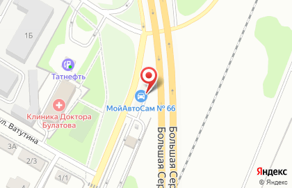 Автомойка самообслуживания МойАвтоСам на Станционной улице на карте