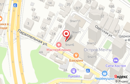 Альянс в Сочи на карте