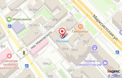 Автоломбард Автоломбард 38 на Марксистской улице на карте