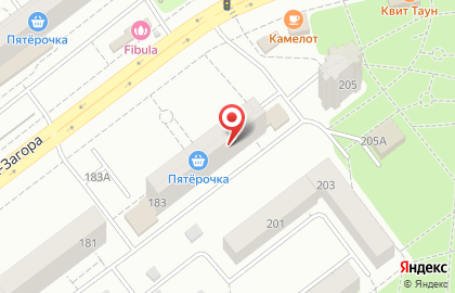 Заречье на улице Стара Загора на карте