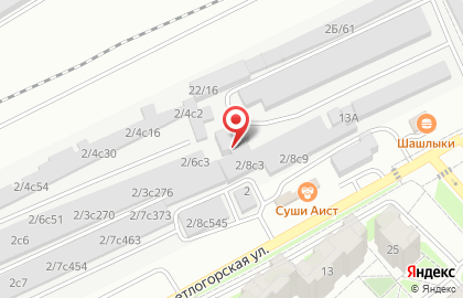Автосервис в Красноярске на карте