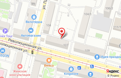 Ля Мур на Революционной улице на карте