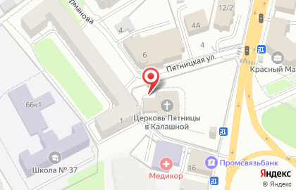 Церковь Параскевы-Пятницы на карте