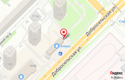 Электронный дискаунтер Ситилинк на Добросельской улице на карте