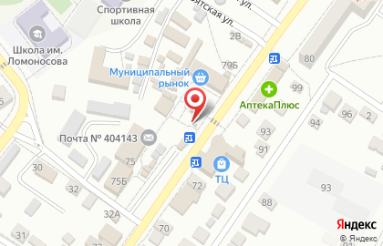 Магазин Камышинские Колбасы Соловьева на Октябрьской улице на карте