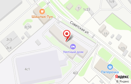 Общежитие Уютный дом Внуково на карте
