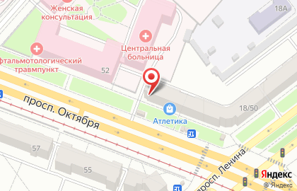Магазин медицинской одежды Elit на проспекте Ленина на карте