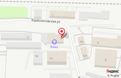 Ремонтная компания Рсу-14 на Карболитовской улице на карте