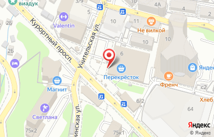 Банкомат Банк ЗЕНИТ на Учительской улице на карте