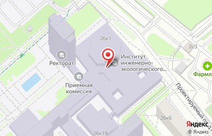 Зодчий на Ярославском шоссе на карте