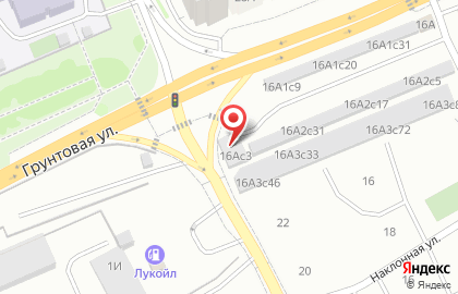 Абада-Металл на Наклонной улице на карте