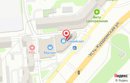 Фитнес-клуб Chelsea fitness & spa на Усть-Курдюмской улице на карте