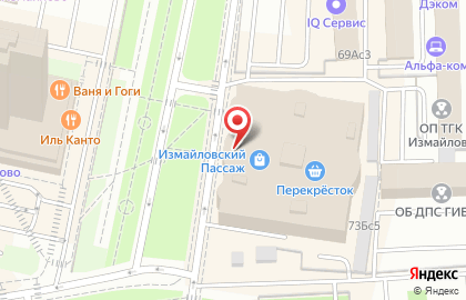 Фирменный Магазин Московского Ювелирного Завода на Партизанской на карте