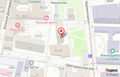 Социальные Аптеки, ЗАО на Бауманской на карте