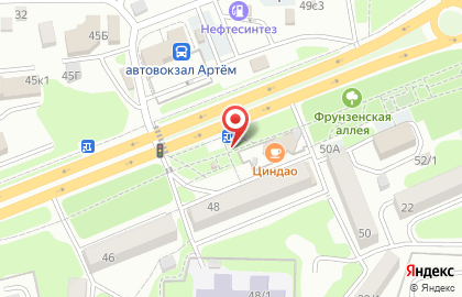 СемьСот на улице Фрунзе на карте