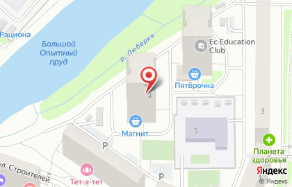 Шантимэль на улице Строителей на карте