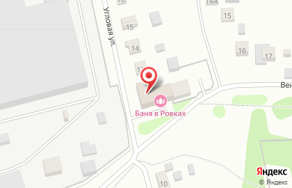 Баня в Ровках на карте
